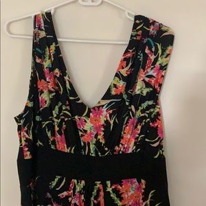 Jones NY deep vee knit dress